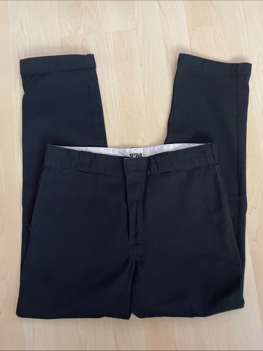 Dickies - Classic Black Straight-Leg Pants